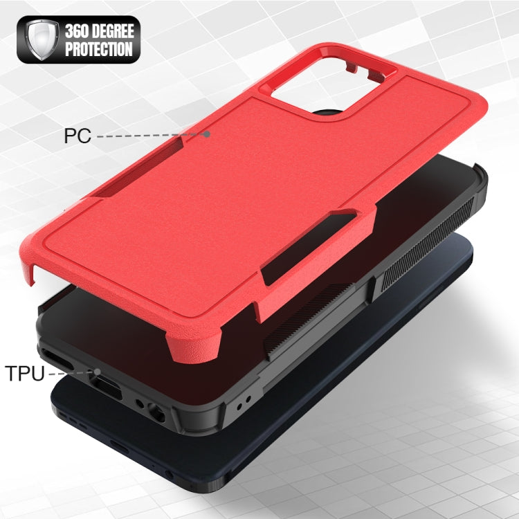 For Motorola Moto G 5G 2023 2 in 1 PC + TPU Phone Case
