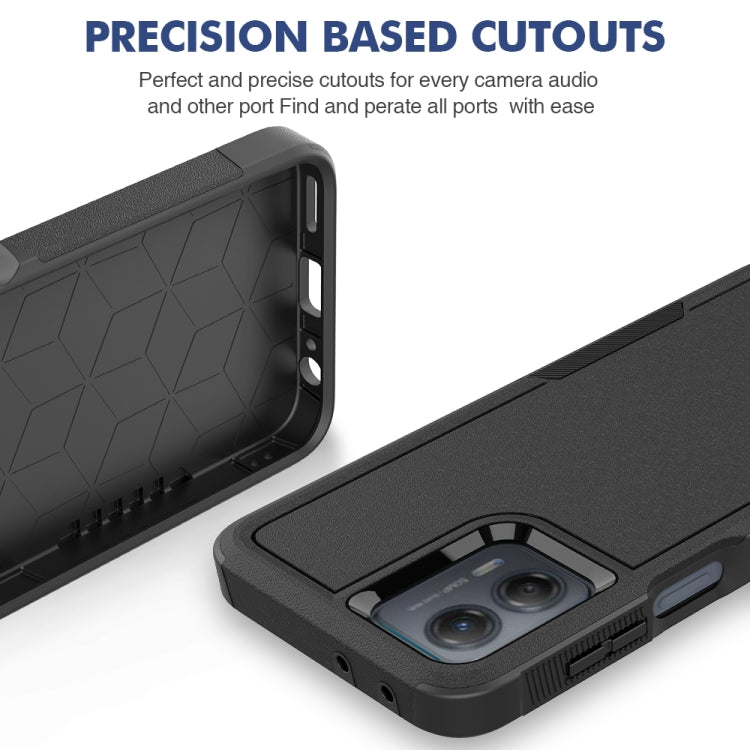 For Motorola Moto G 5G 2023 2 in 1 PC + TPU Phone Case