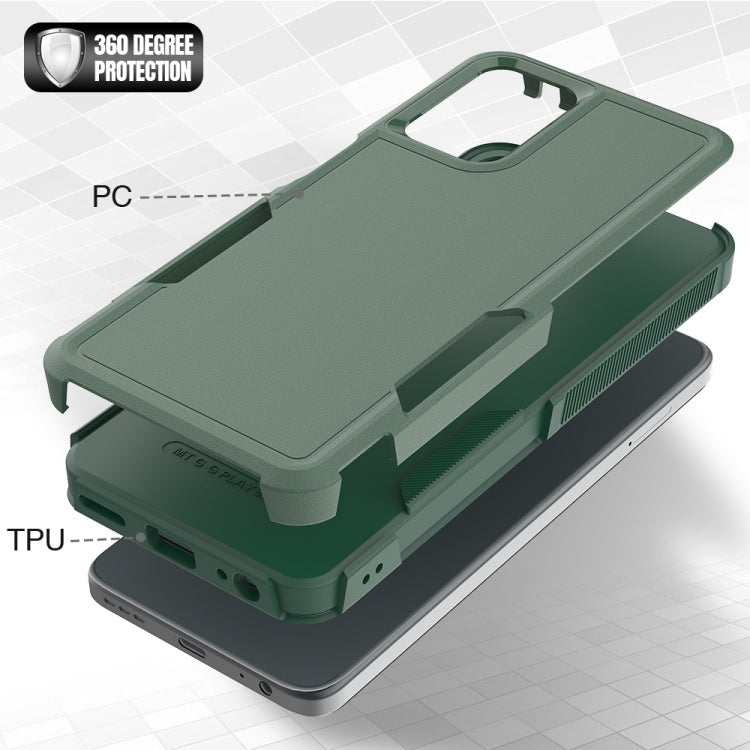 For Motorola Moto G 5G 2024 2 in 1 PC + TPU Phone Case