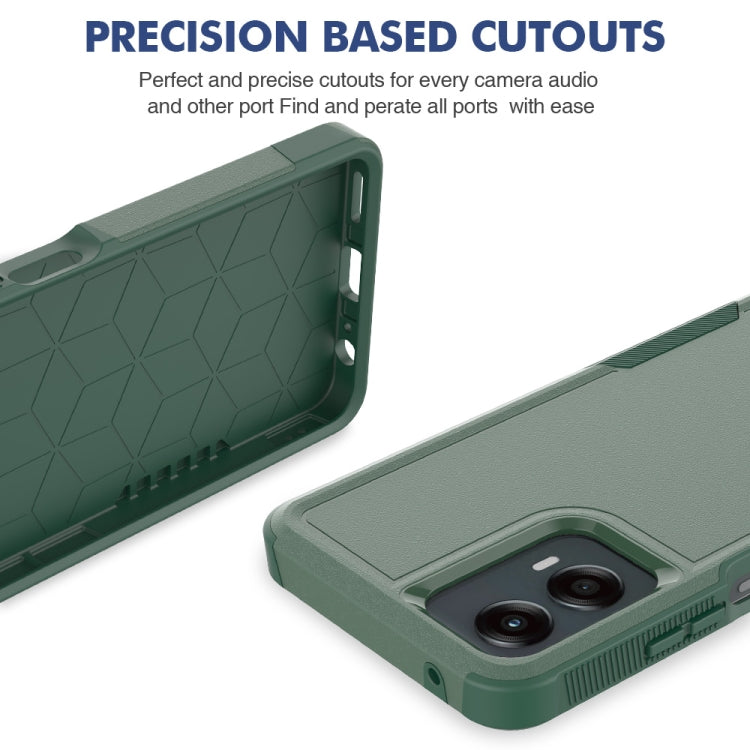 For Motorola Moto G 5G 2024 2 in 1 PC + TPU Phone Case