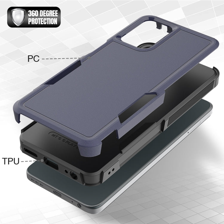 For Motorola Moto G 5G 2024 2 in 1 PC + TPU Phone Case