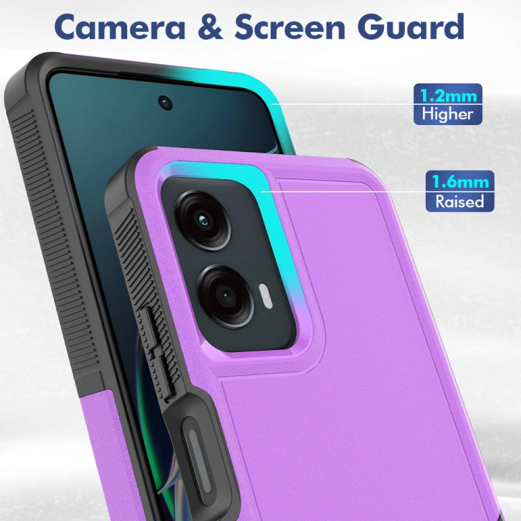 For Motorola Moto G 5G 2024 2 in 1 PC + TPU Phone Case