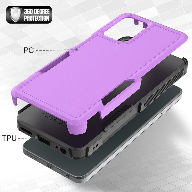 For Motorola Moto G 5G 2024 2 in 1 PC + TPU Phone Case