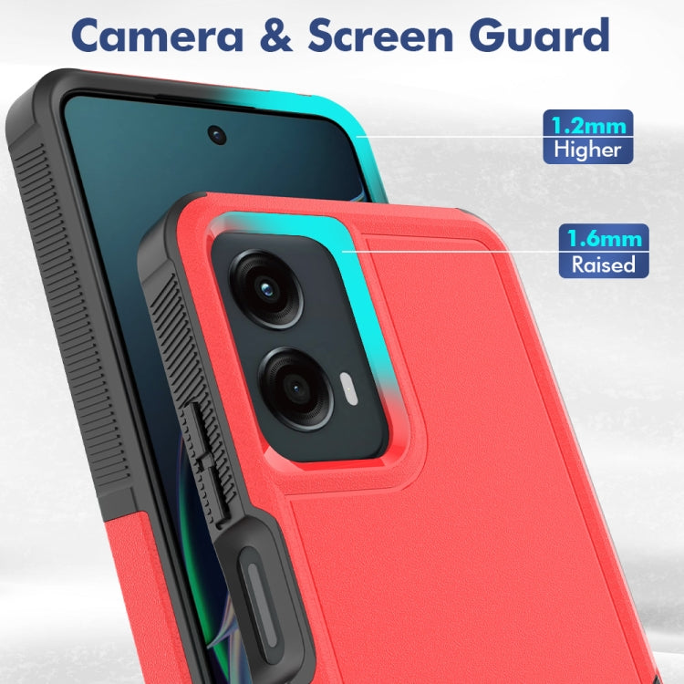 For Motorola Moto G 5G 2024 2 in 1 PC + TPU Phone Case