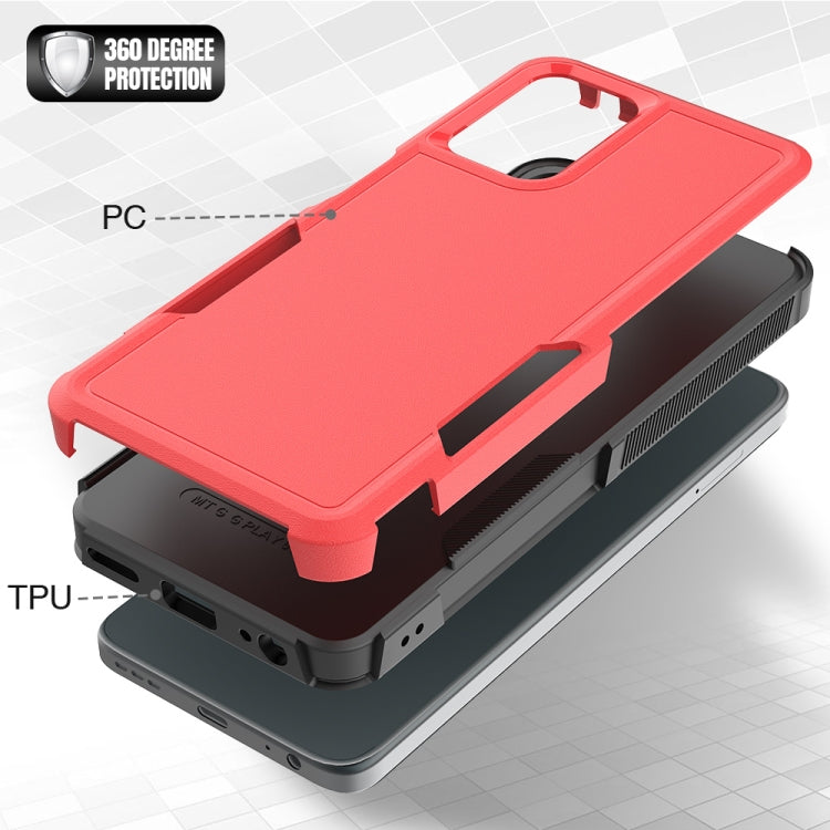 For Motorola Moto G 5G 2024 2 in 1 PC + TPU Phone Case