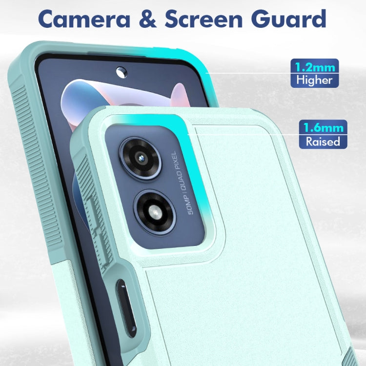 For Motorola Moto G Play 4G 2024 2 in 1 PC + TPU Phone Case