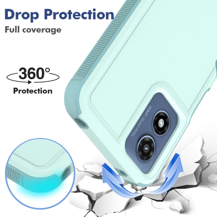 For Motorola Moto G Play 4G 2024 2 in 1 PC + TPU Phone Case