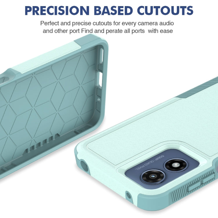 For Motorola Moto G Play 4G 2024 2 in 1 PC + TPU Phone Case