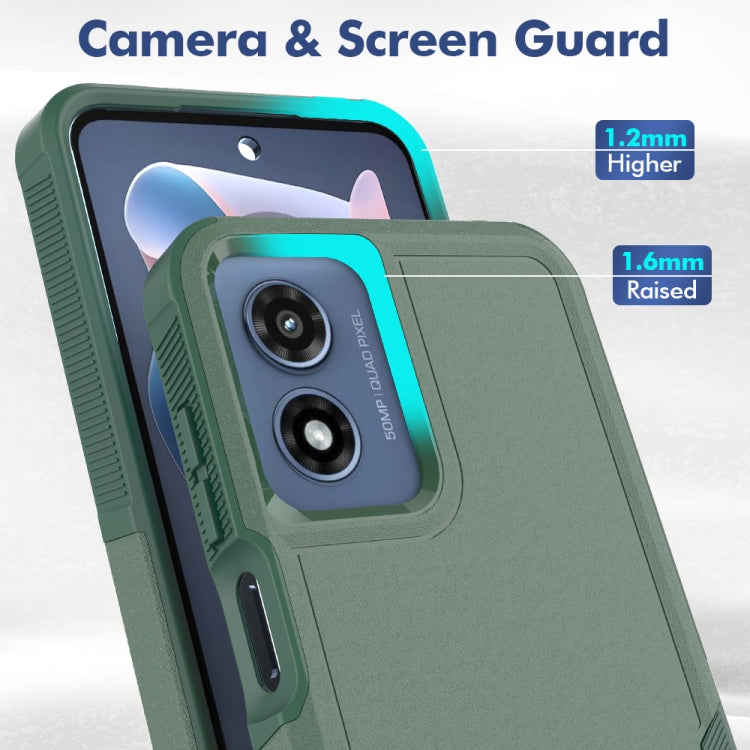 For Motorola Moto G Play 4G 2024 2 in 1 PC + TPU Phone Case