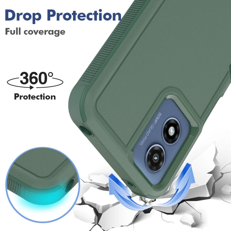 For Motorola Moto G Play 4G 2024 2 in 1 PC + TPU Phone Case