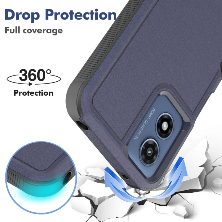 For Motorola Moto G Play 4G 2024 2 in 1 PC + TPU Phone Case