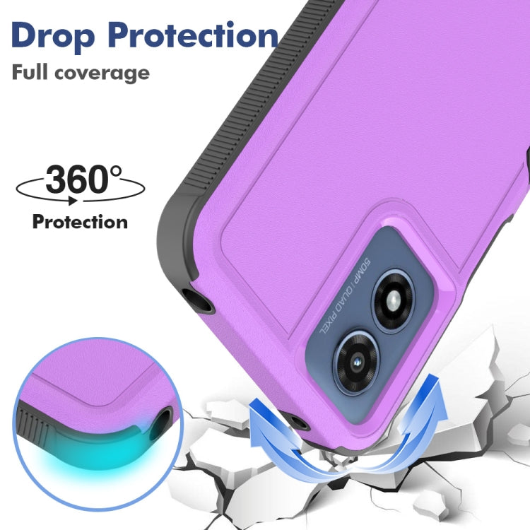 For Motorola Moto G Play 4G 2024 2 in 1 PC + TPU Phone Case