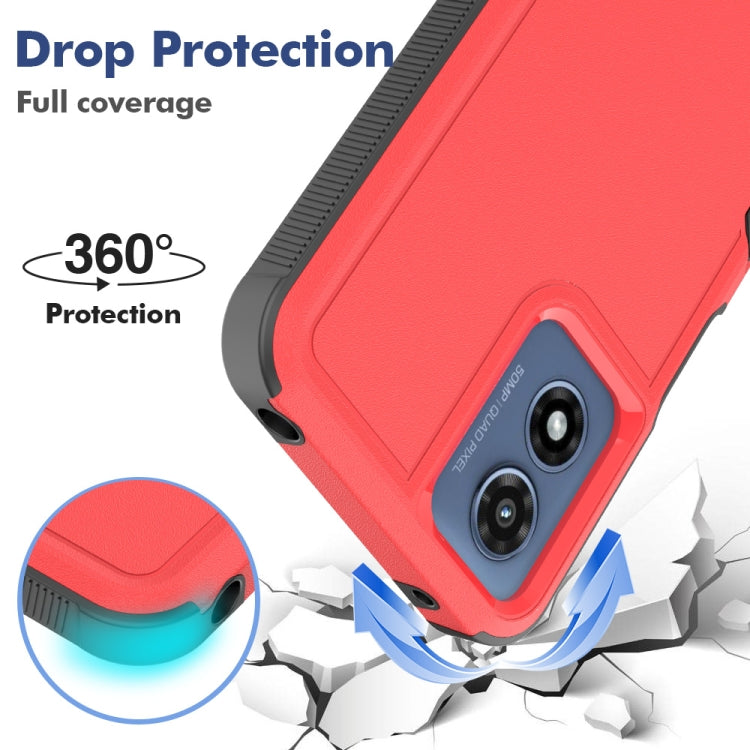 For Motorola Moto G Play 4G 2024 2 in 1 PC + TPU Phone Case