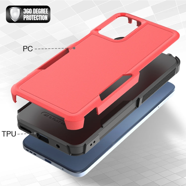 For Motorola Moto G Play 4G 2024 2 in 1 PC + TPU Phone Case
