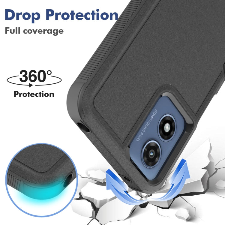 For Motorola Moto G Play 4G 2024 2 in 1 PC + TPU Phone Case
