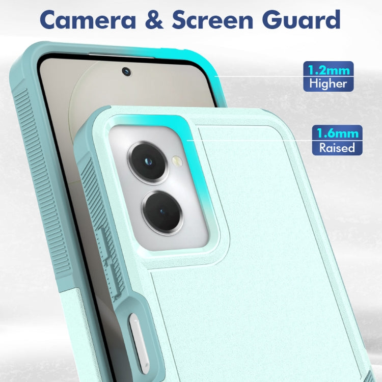 For Motorola Moto G Power 5G 2024 2 in 1 PC + TPU Phone Case