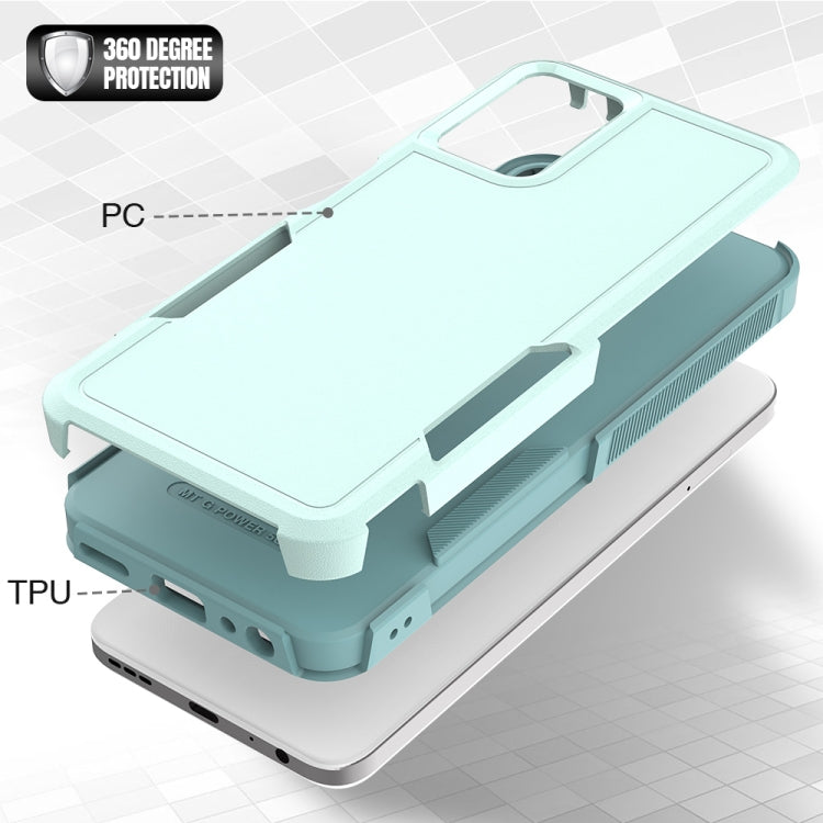 For Motorola Moto G Power 5G 2024 2 in 1 PC + TPU Phone Case