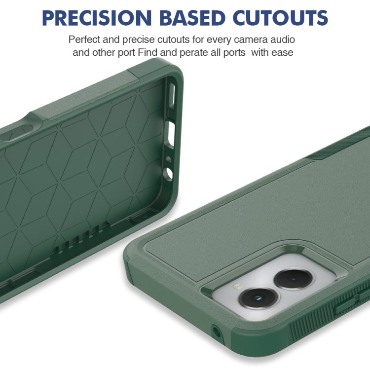 For Motorola Moto G Power 5G 2024 2 in 1 PC + TPU Phone Case