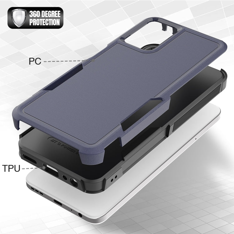 For Motorola Moto G Power 5G 2024 2 in 1 PC + TPU Phone Case