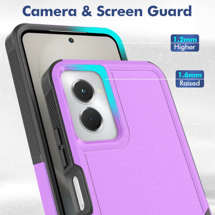 For Motorola Moto G Power 5G 2024 2 in 1 PC + TPU Phone Case