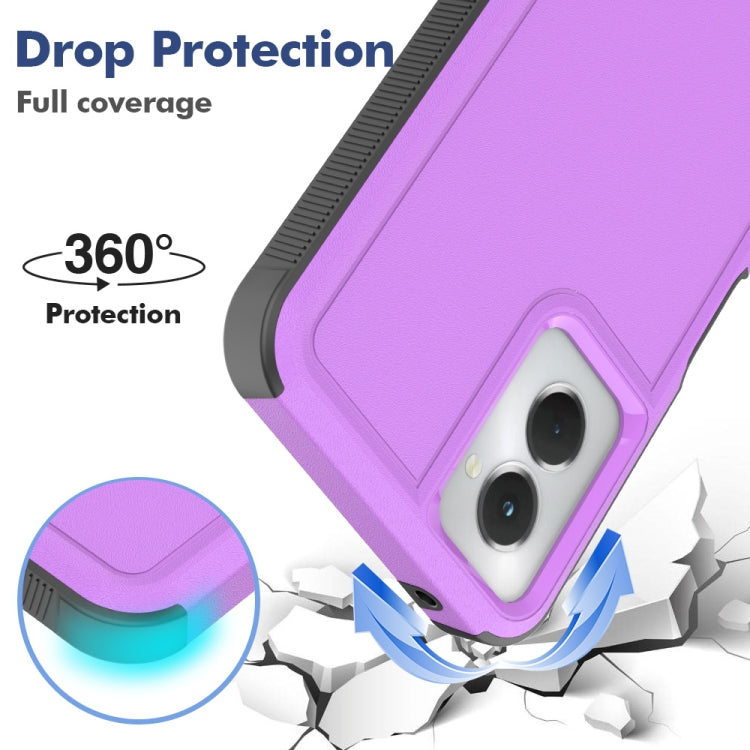 For Motorola Moto G Power 5G 2024 2 in 1 PC + TPU Phone Case