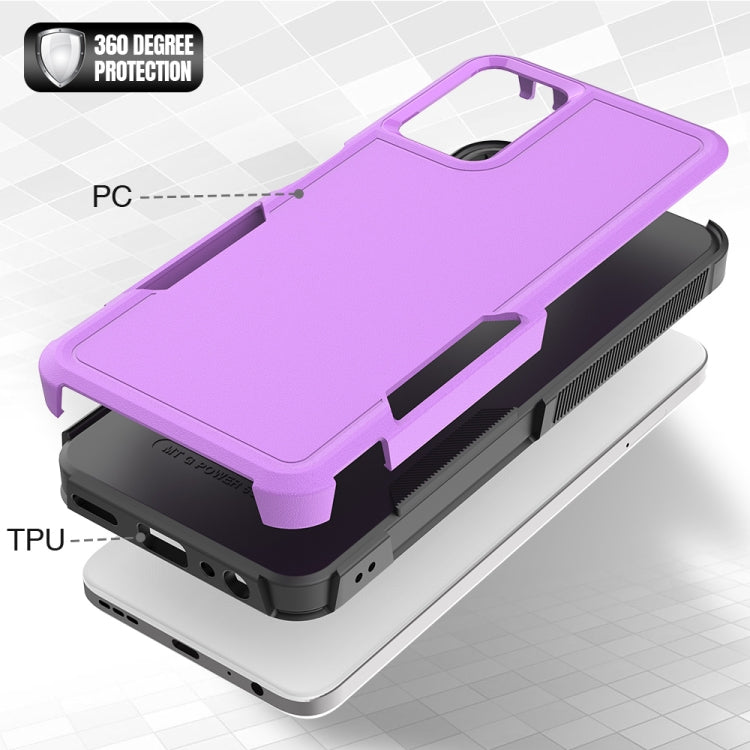 For Motorola Moto G Power 5G 2024 2 in 1 PC + TPU Phone Case