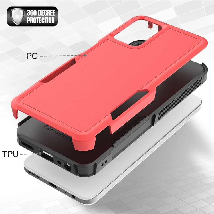For Motorola Moto G Power 5G 2024 2 in 1 PC + TPU Phone Case