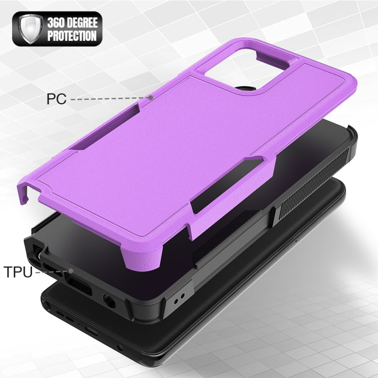 For Motorola Moto G Stylus 5G 2023 2 in 1 PC + TPU Phone Case
