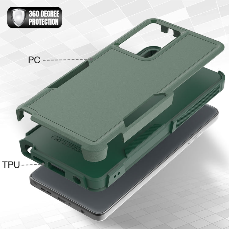For Motorola Moto G Stylus 5G 2024 2 in 1 PC + TPU Phone Case