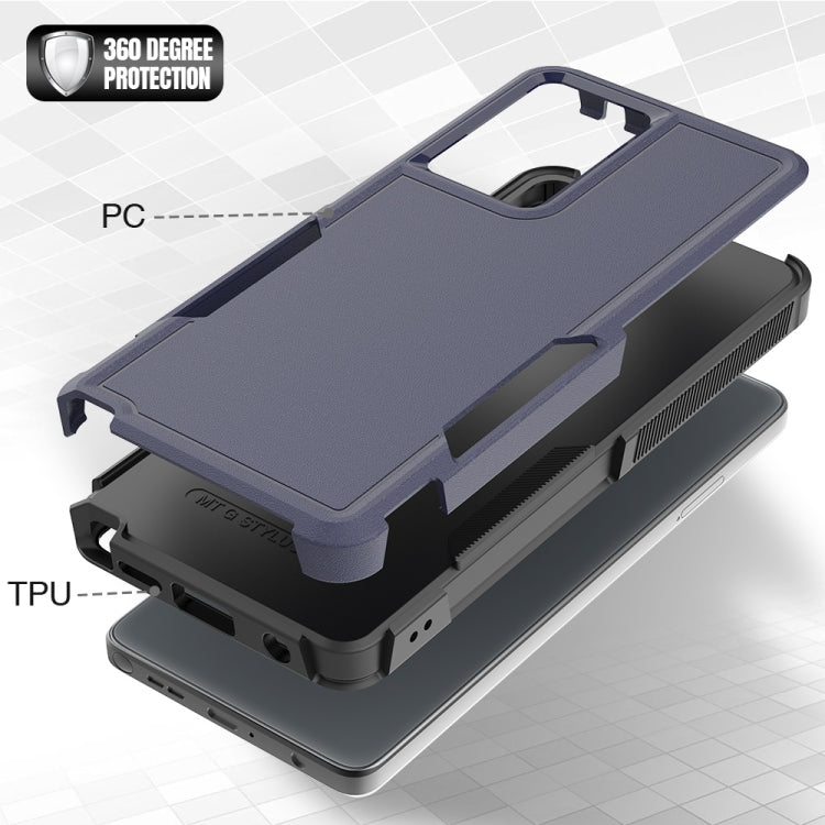 For Motorola Moto G Stylus 5G 2024 2 in 1 PC + TPU Phone Case