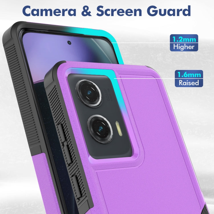 For Motorola Moto G Stylus 5G 2024 2 in 1 PC + TPU Phone Case