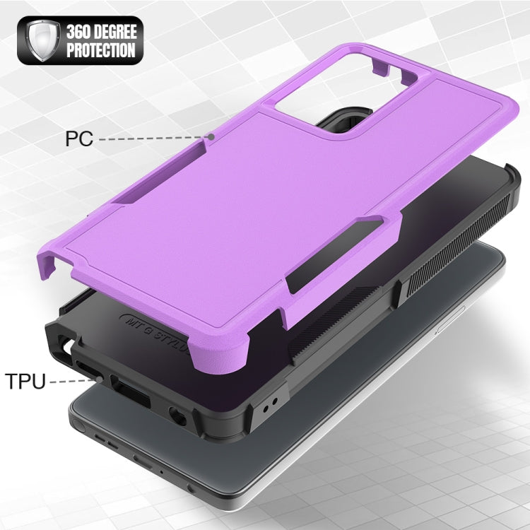 For Motorola Moto G Stylus 5G 2024 2 in 1 PC + TPU Phone Case