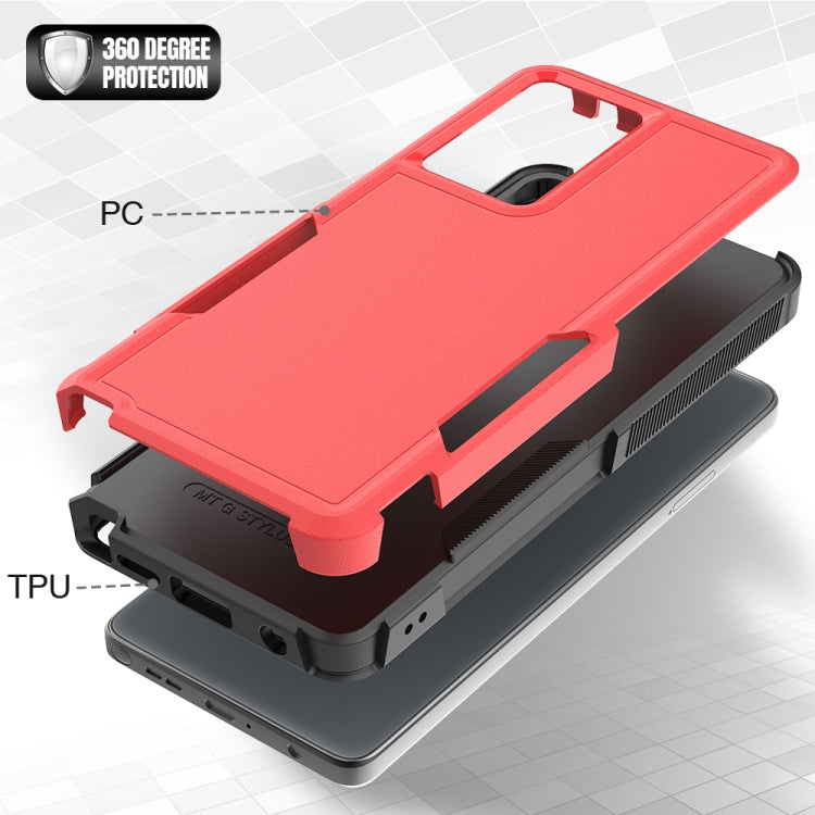 For Motorola Moto G Stylus 5G 2024 2 in 1 PC + TPU Phone Case