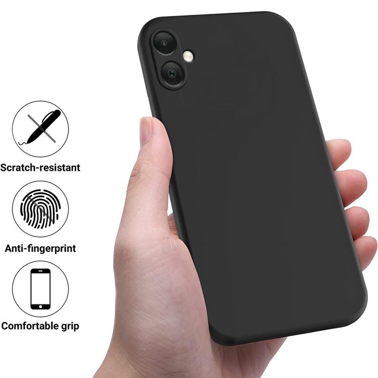 For Samsung Galaxy M05 / F05 Solid Color Liquid Silicone Dropproof Full Coverage Phone Case