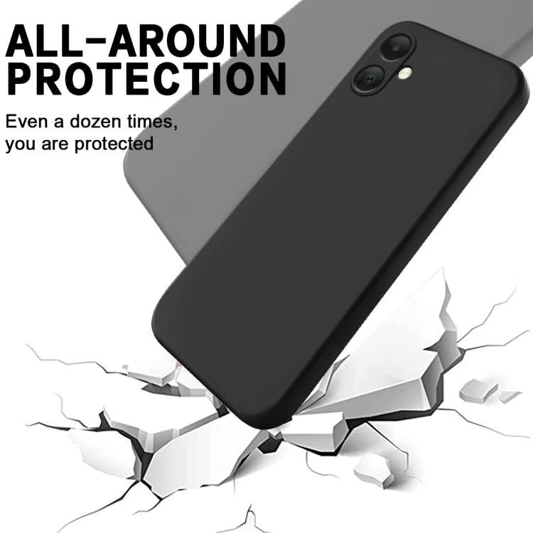 For Samsung Galaxy M05 / F05 Solid Color Liquid Silicone Dropproof Full Coverage Phone Case
