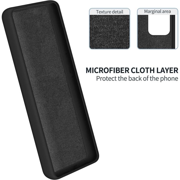 For Samsung Galaxy M05 / F05 Solid Color Liquid Silicone Dropproof Full Coverage Phone Case