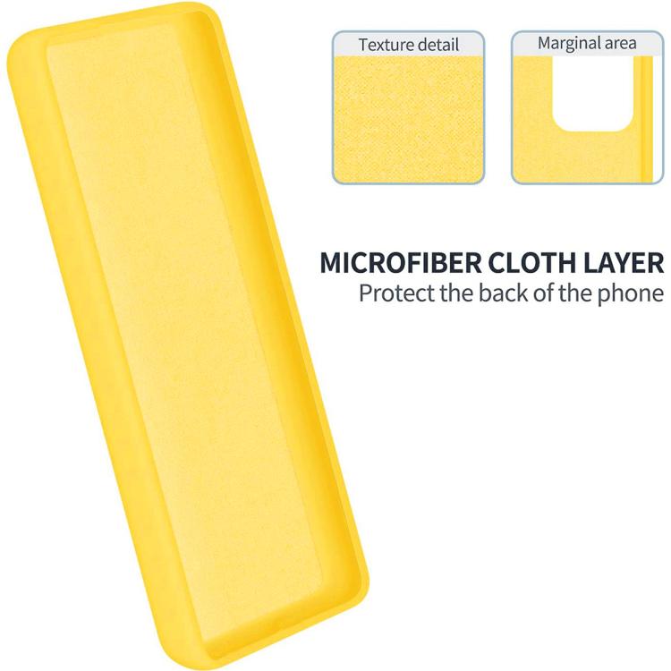 For Samsung Galaxy M05 / F05 Solid Color Liquid Silicone Dropproof Full Coverage Phone Case