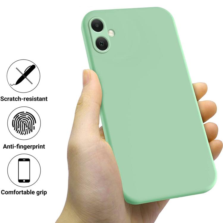 For Samsung Galaxy M05 / F05 Solid Color Liquid Silicone Dropproof Full Coverage Phone Case
