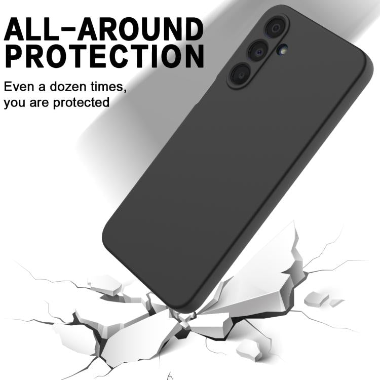 For Samsung Galaxy M16 / F16 Solid Color Liquid Silicone Dropproof Full Coverage Phone Case