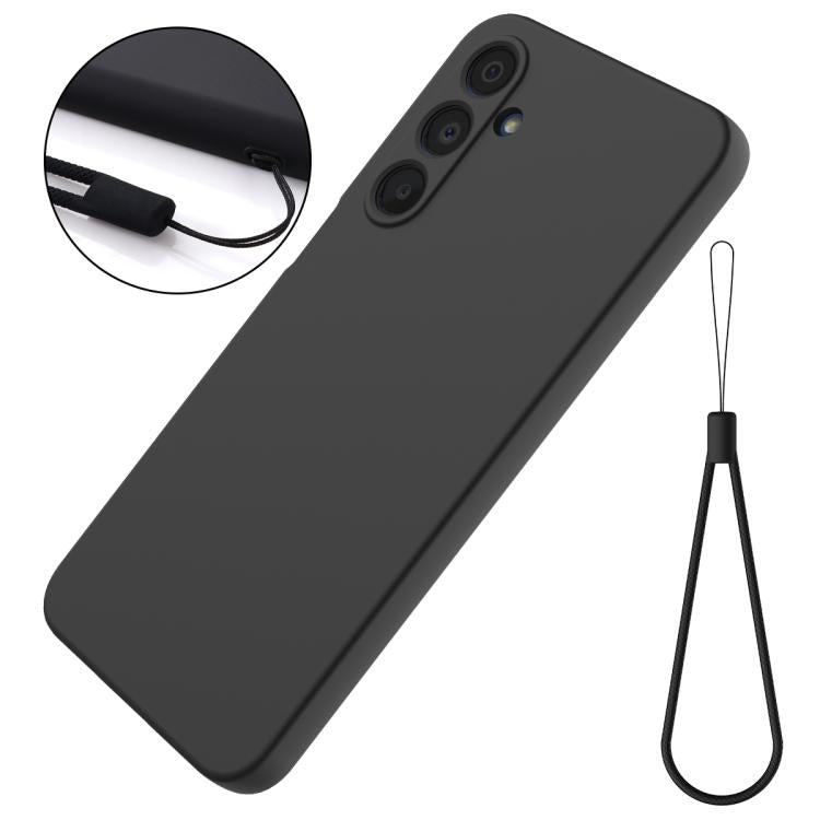 For Samsung Galaxy M16 / F16 Solid Color Liquid Silicone Dropproof Full Coverage Phone Case