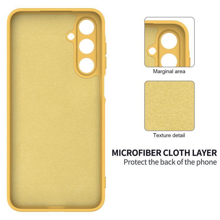 For Samsung Galaxy M16 / F16 Solid Color Liquid Silicone Dropproof Full Coverage Phone Case