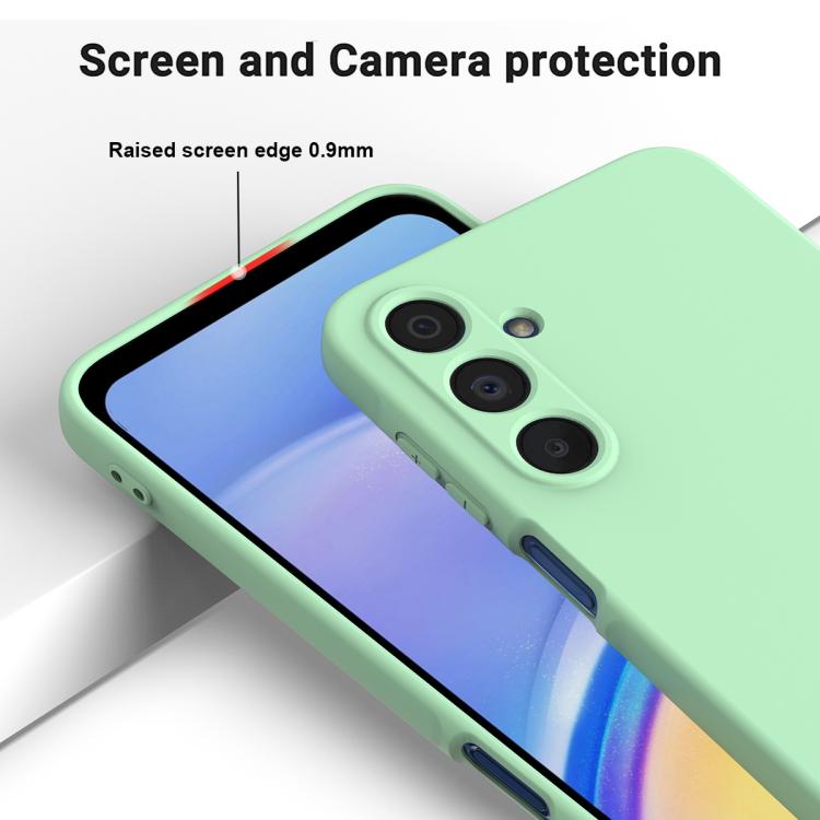 For Samsung Galaxy M16 / F16 Solid Color Liquid Silicone Dropproof Full Coverage Phone Case