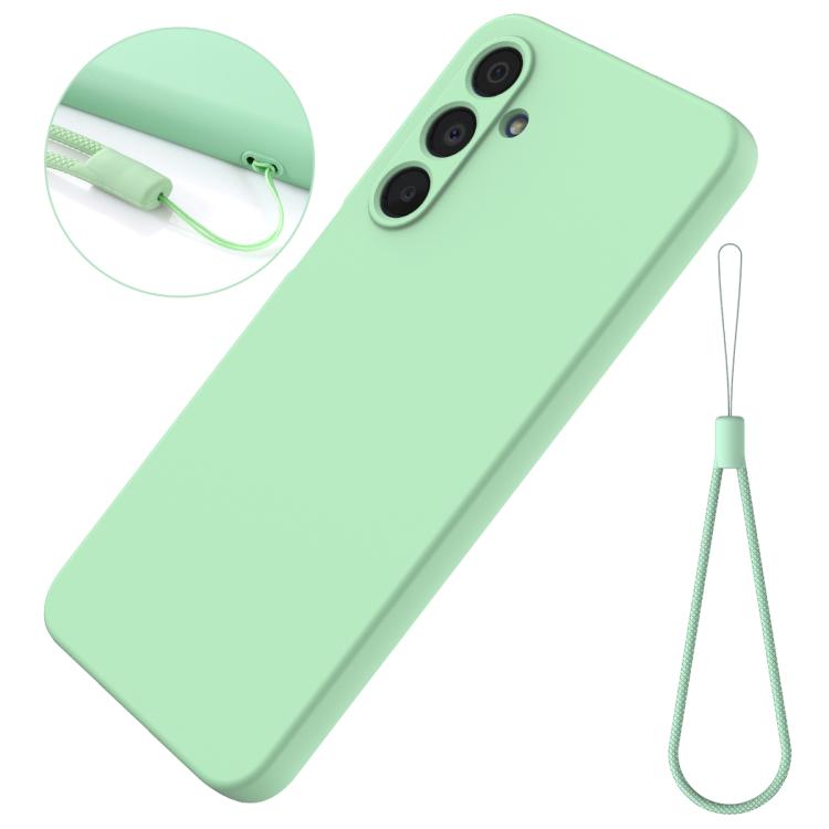For Samsung Galaxy M16 / F16 Solid Color Liquid Silicone Dropproof Full Coverage Phone Case