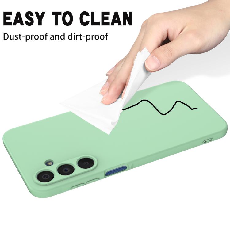For Samsung Galaxy M16 / F16 Solid Color Liquid Silicone Dropproof Full Coverage Phone Case
