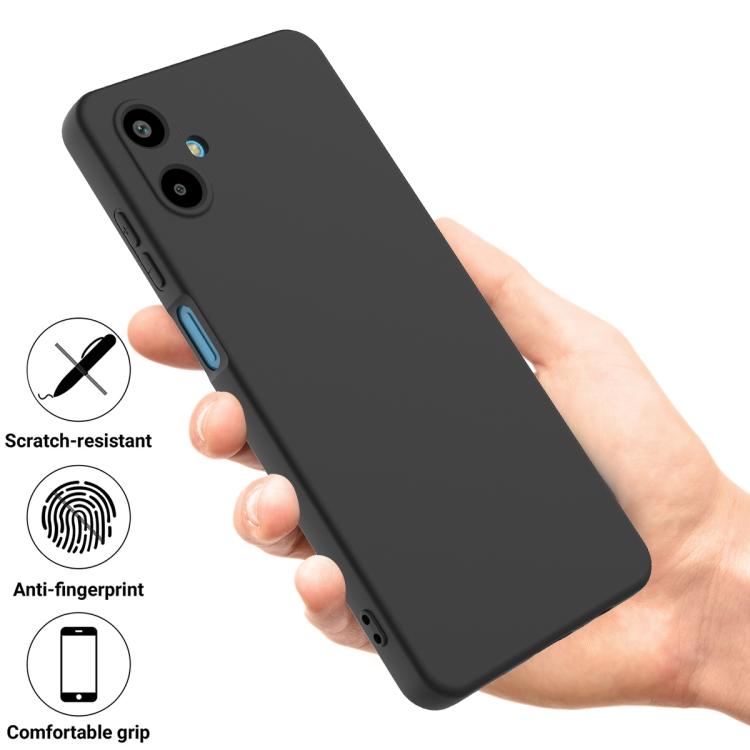 For Samsung Galaxy M06 / F06 5G Solid Color Liquid Silicone Dropproof Full Coverage Phone Case