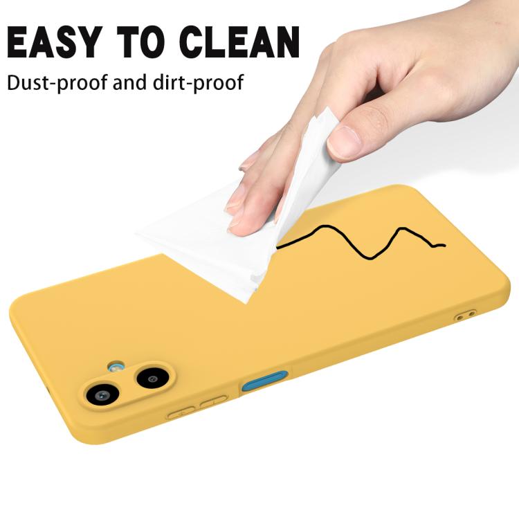 For Samsung Galaxy M06 / F06 5G Solid Color Liquid Silicone Dropproof Full Coverage Phone Case