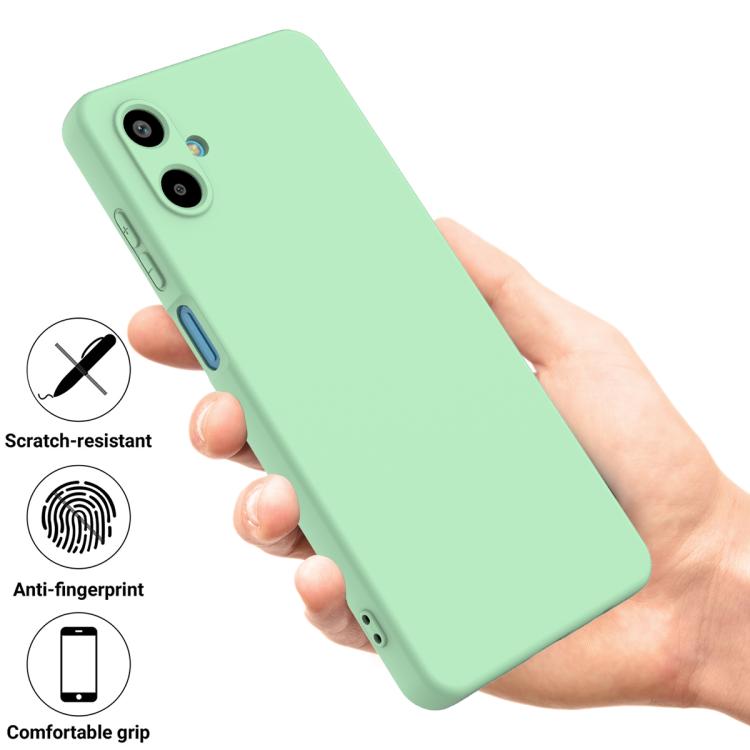For Samsung Galaxy M06 / F06 5G Solid Color Liquid Silicone Dropproof Full Coverage Phone Case