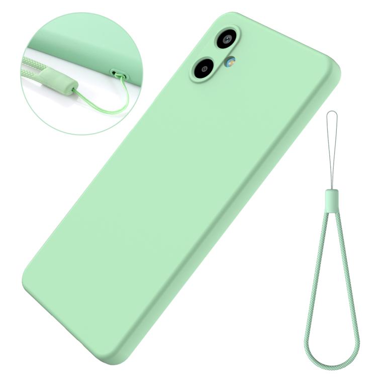 For Samsung Galaxy M06 / F06 5G Solid Color Liquid Silicone Dropproof Full Coverage Phone Case