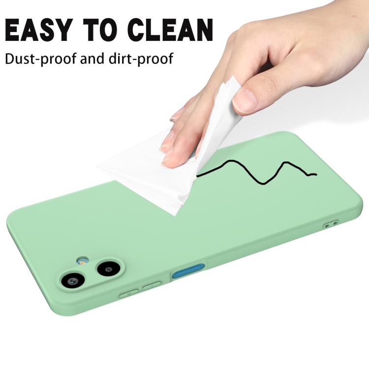 For Samsung Galaxy M06 / F06 5G Solid Color Liquid Silicone Dropproof Full Coverage Phone Case