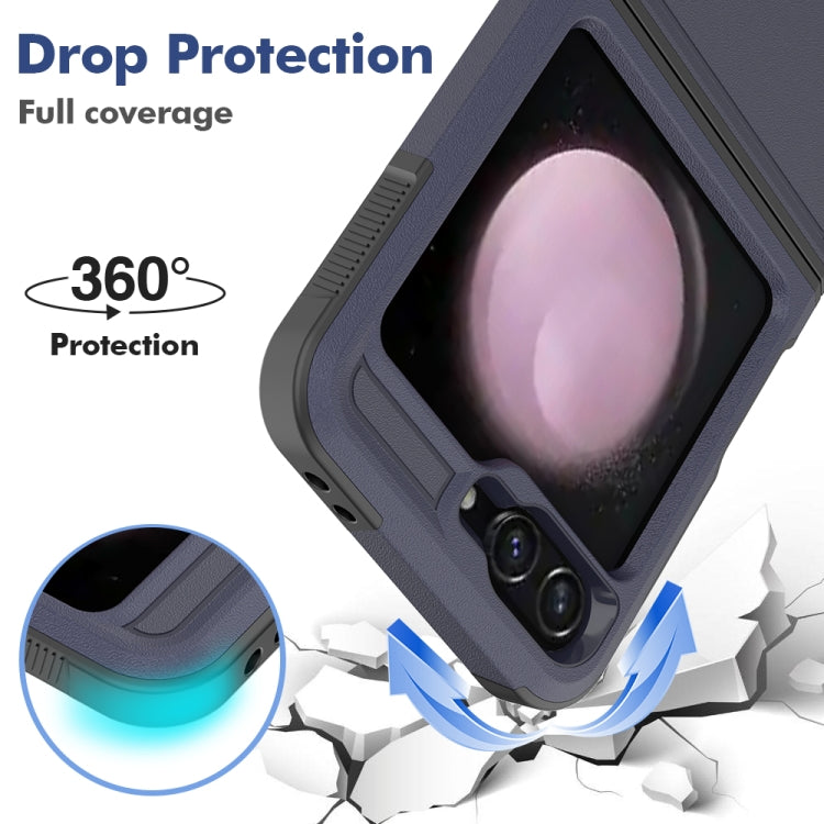 For Samsung Galaxy Z Flip6 / Flip7 FE 2 in 1 PC + TPU Phone Case